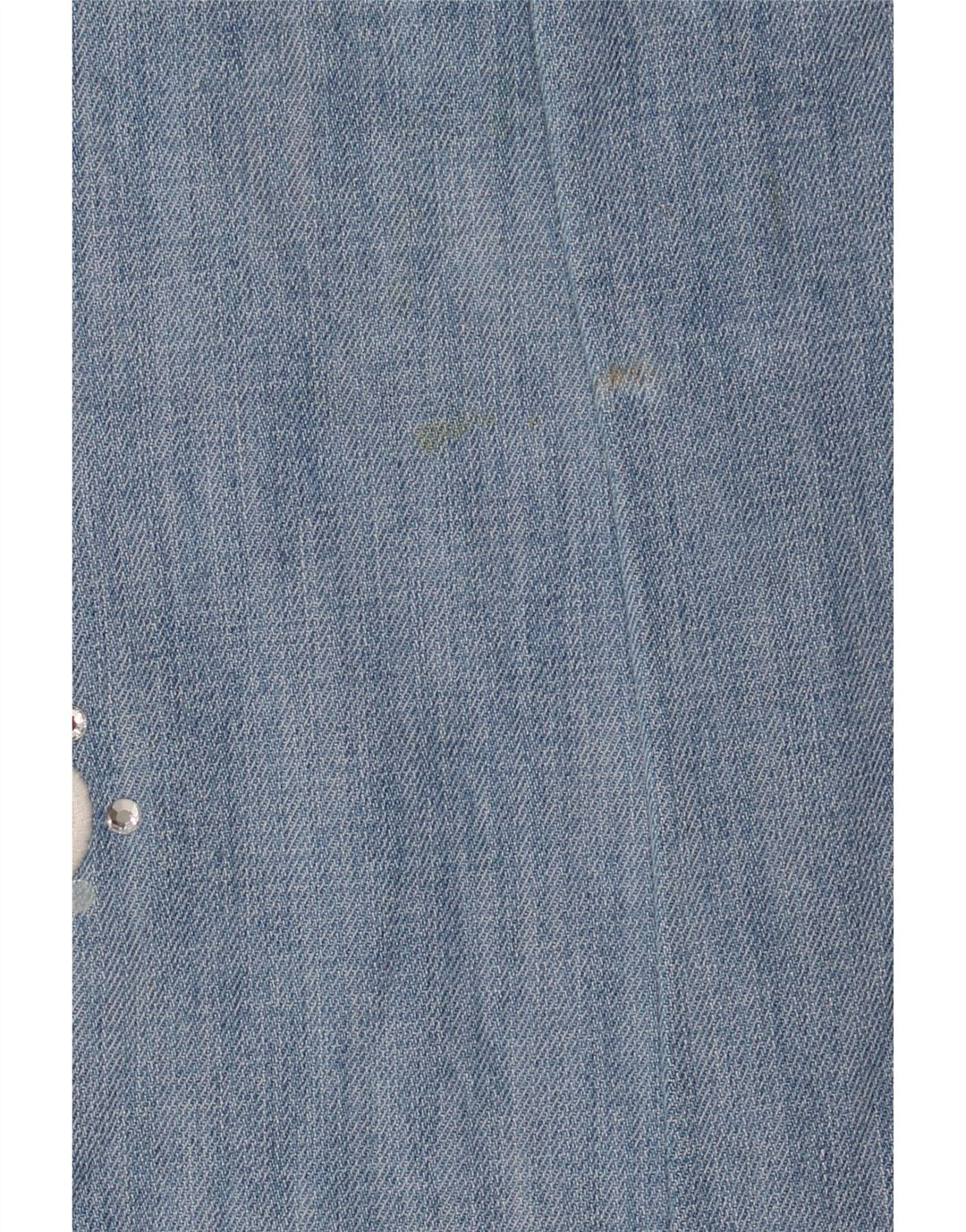 Damskie jeansy Bootcut Roccobarocco IT 44 Medium W32 L33 Niebieska bawełna w kwiaty