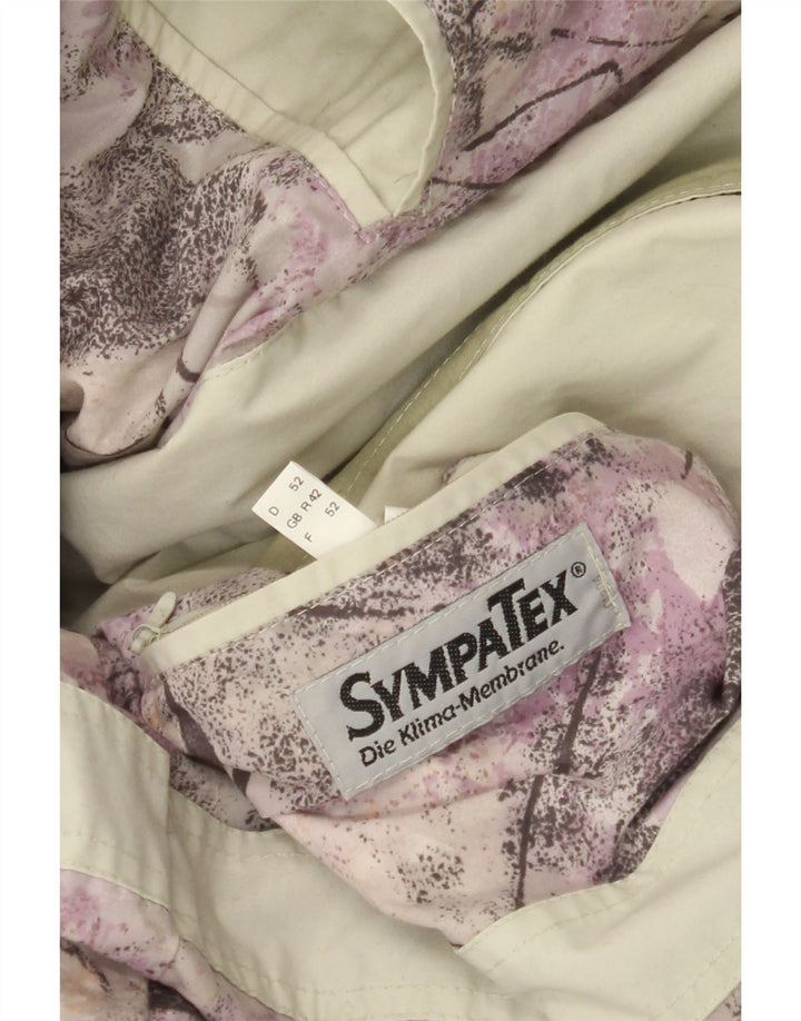 Męska kurtka wiatrówka Sympatex UK 42 XL, szary poliester