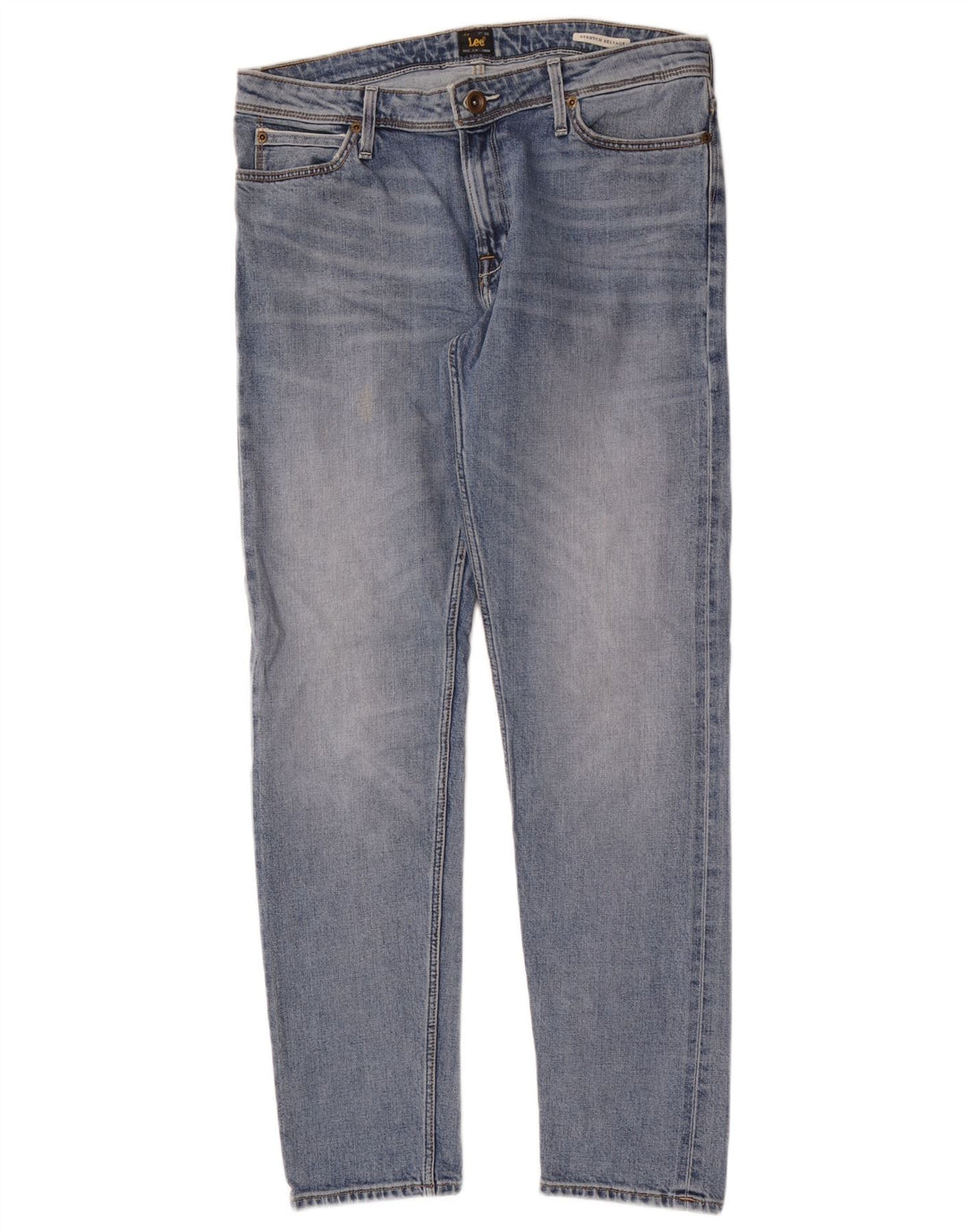 Męskie jeansy Lee Selvage Stretch W29 L31 z niebieskiej bawełny