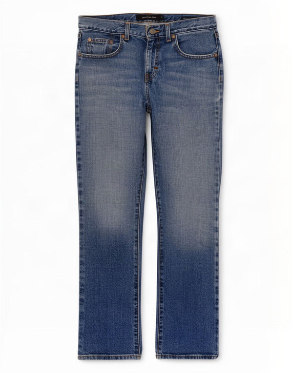 Damskie jeansy Calvin Klein Bootcut US 8 Medium W30 L29 Niebieskie
