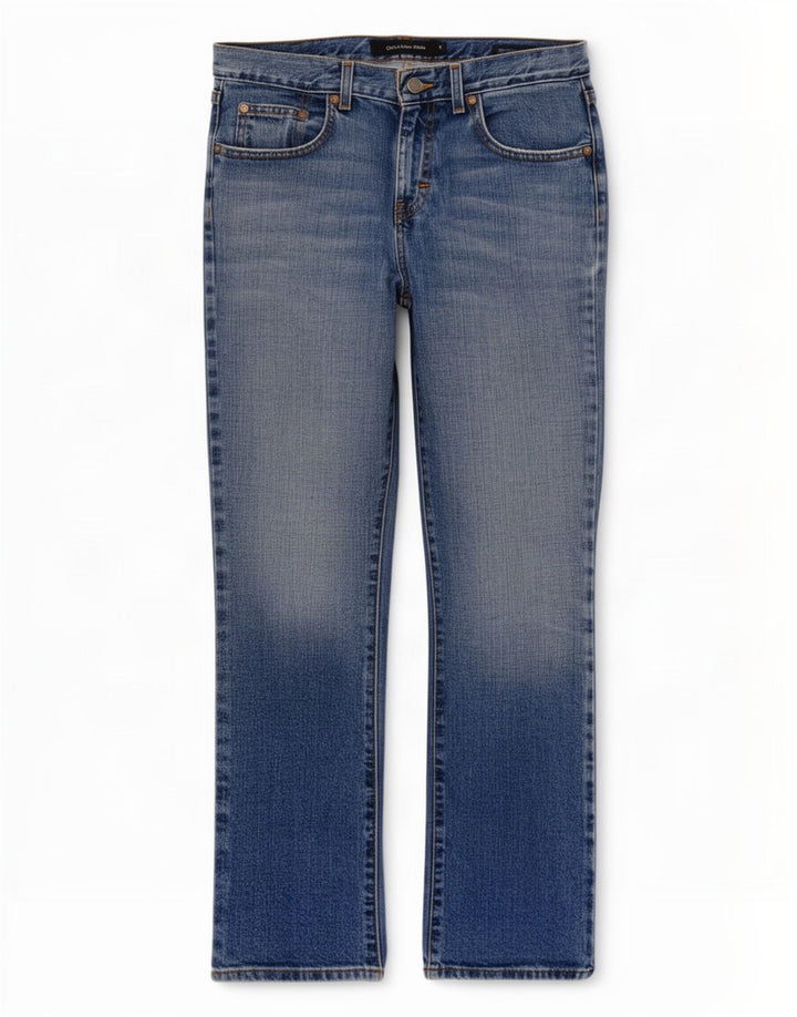 Damskie jeansy Calvin Klein Bootcut US 8 Medium W30 L29 Niebieskie