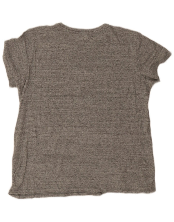 Damska koszulka z grafiką Levi's Top UK 14 Medium Grey Flecked Logo