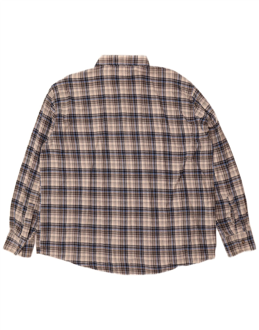 Męska koszula flanelowa Sea Barrier 2XL, bawełniana szara krata