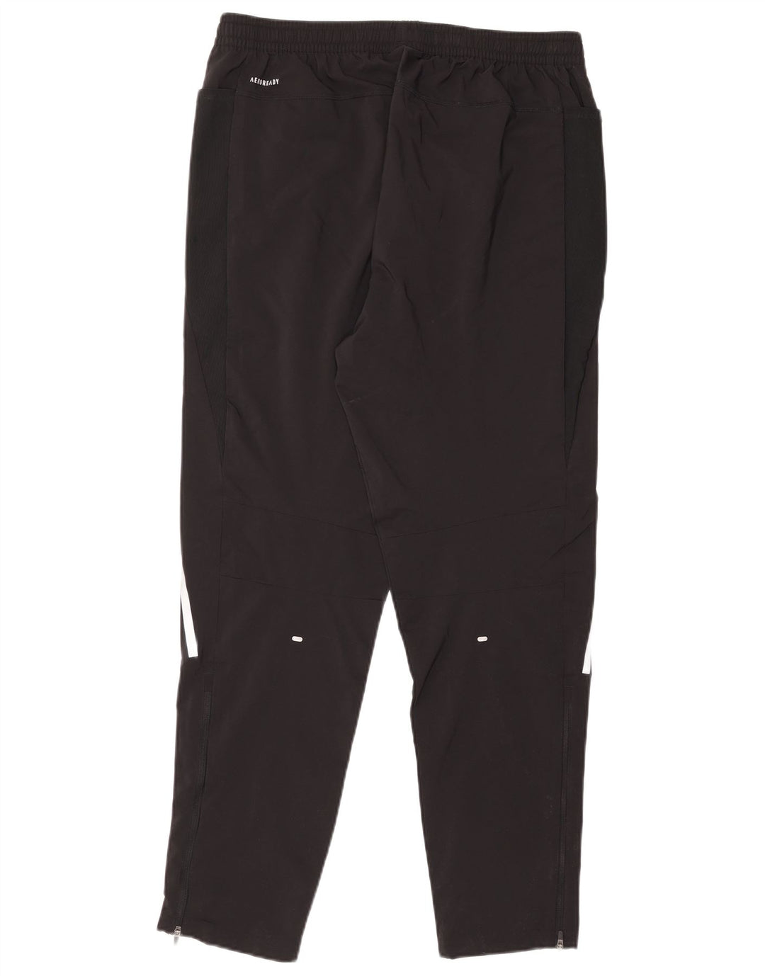 Męskie spodnie dresowe Adidas Aeroready o regularnym kroju, duże, czarne, z poliestru