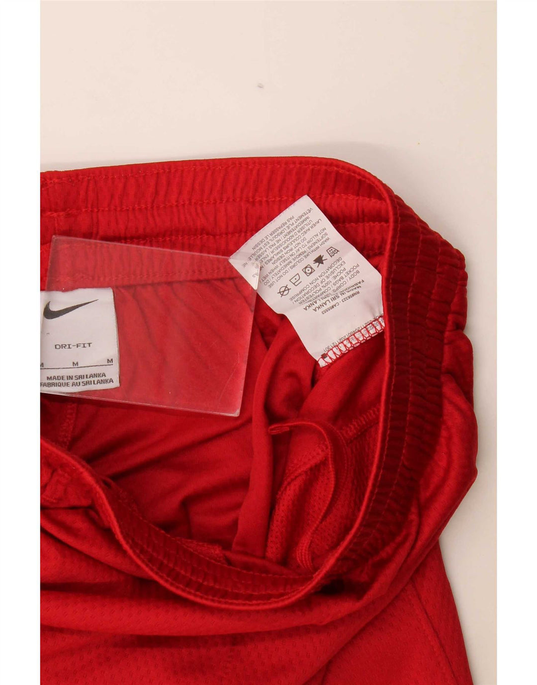 Chłopięce spodenki sportowe Nike Dri Fit, 10-11 lat, poliester w kolorze średniej czerwieni