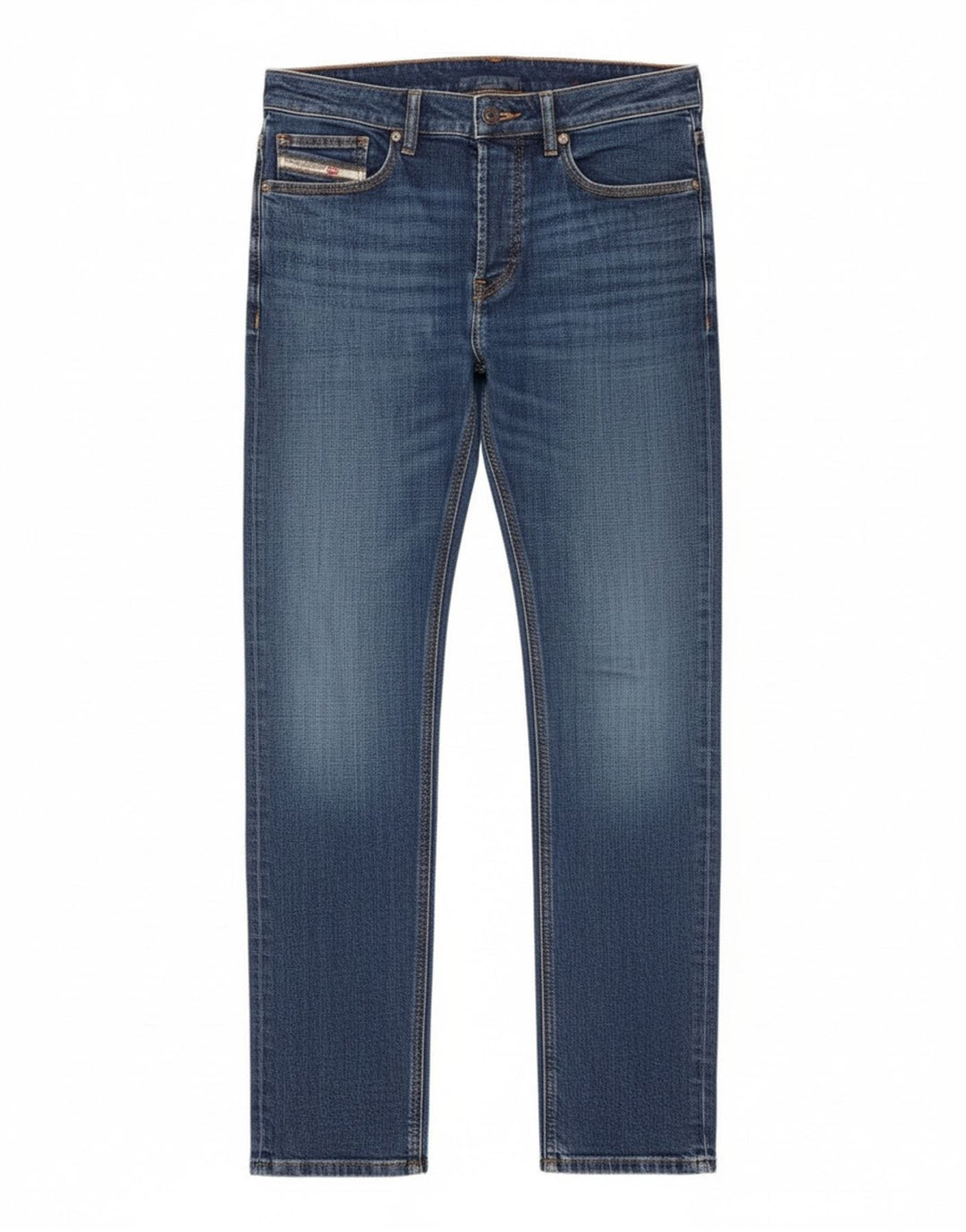 Damskie jeansy Diesel Slim W30 L31 Niebieskie bawełniane