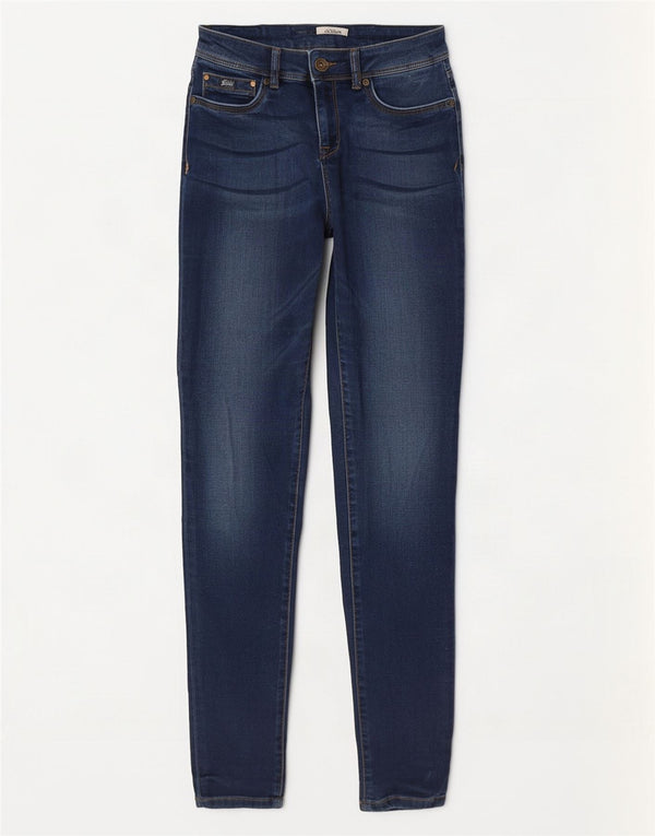 Damskie jeansy Superdry Sophia Skinny W26 L32 Granatowe, bawełniane