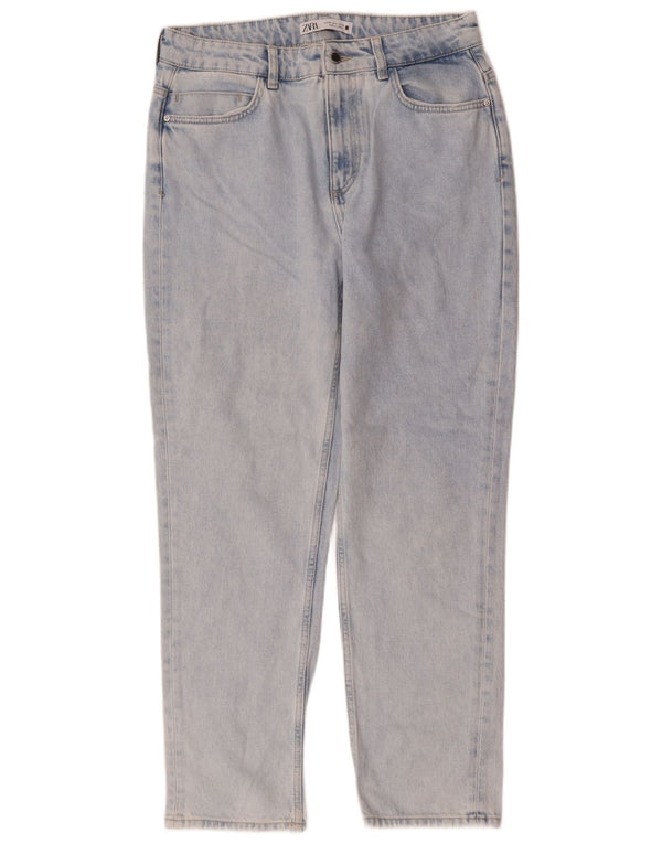 Damskie jeansy zwężane Zara EU 40 Medium W30 L28 Niebieskie