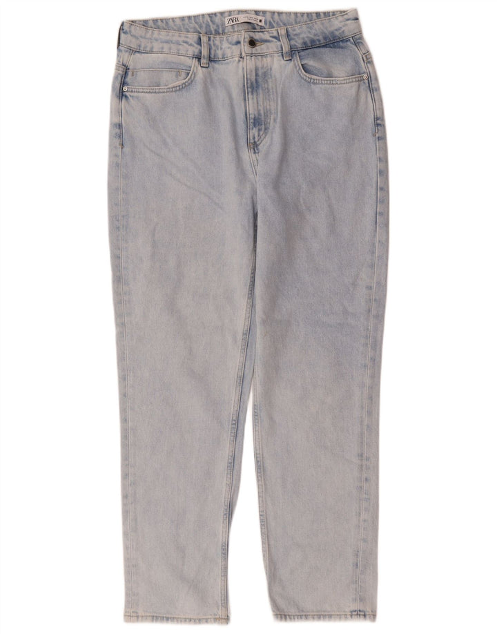Damskie jeansy zwężane Zara EU 40 Medium W30 L28 Niebieskie