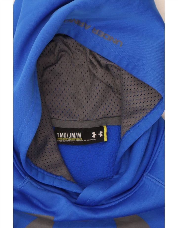 Chłopięcy sweter z kapturem Under Armour Graphic 9-10 lat, średni niebieski