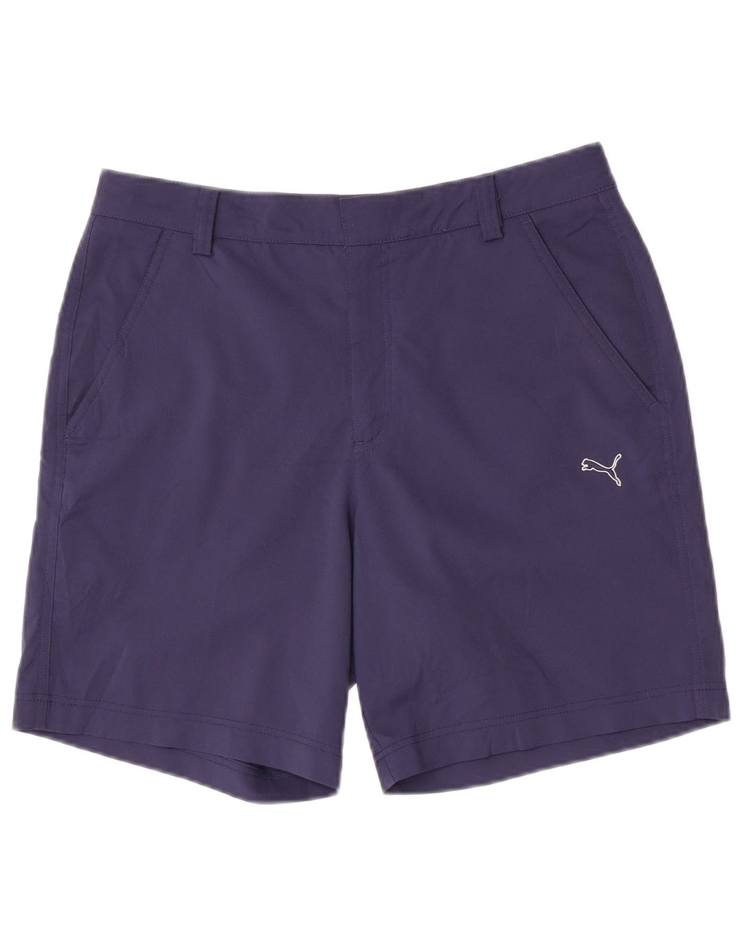 Damskie spodenki Chino Puma W32, duże, granatowe