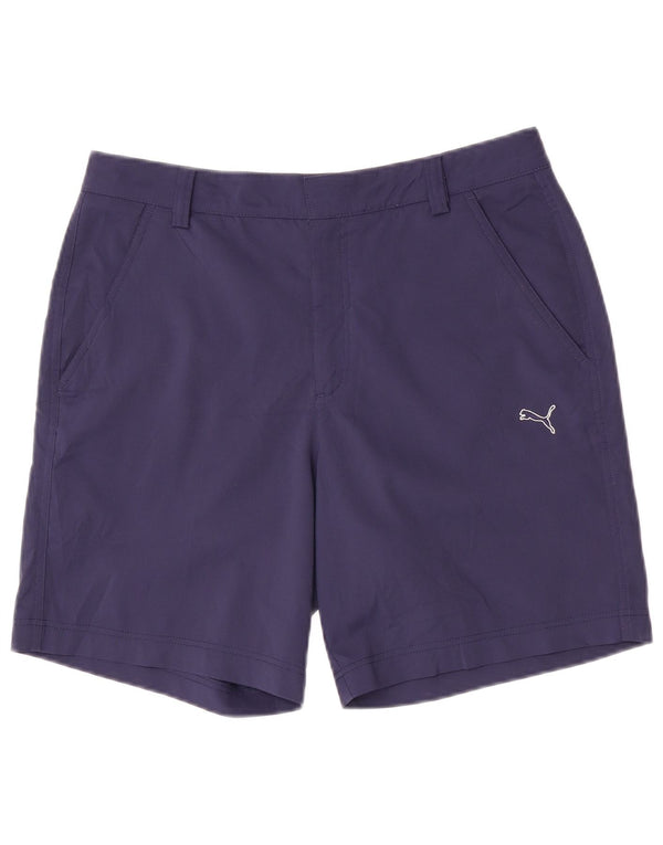 Damskie spodenki Chino Puma W32, duże, granatowe