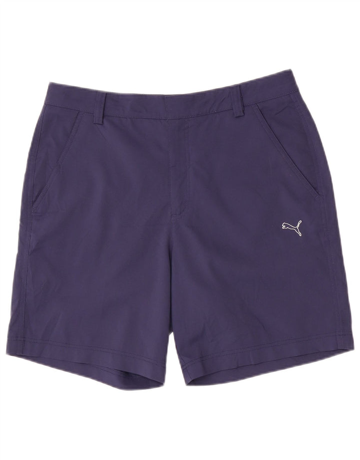 Damskie spodenki Chino Puma W32, duże, granatowe