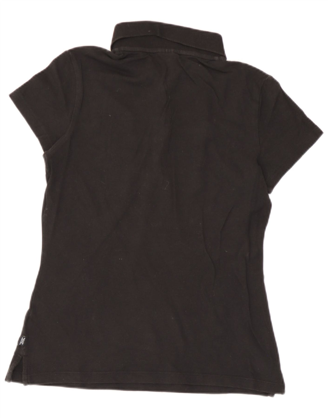 Damska koszulka polo Puma UK 8, mała, czarna, bawełniana