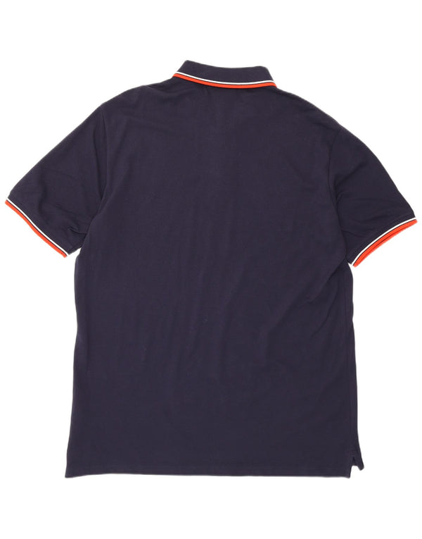 Męska koszulka polo Sergio Tacchini 2XL, granatowa, bawełniana