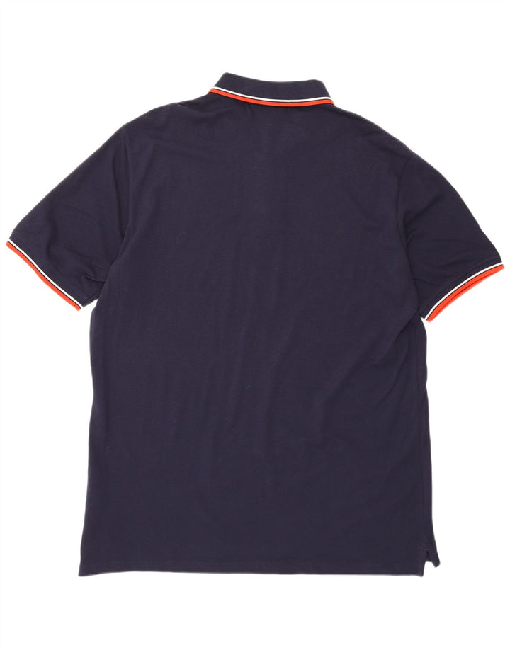 Męska koszulka polo Sergio Tacchini 2XL, granatowa, bawełniana