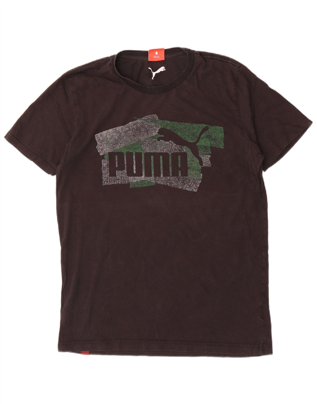 Męska koszulka z grafiką PUMA Top, średnia, granatowa