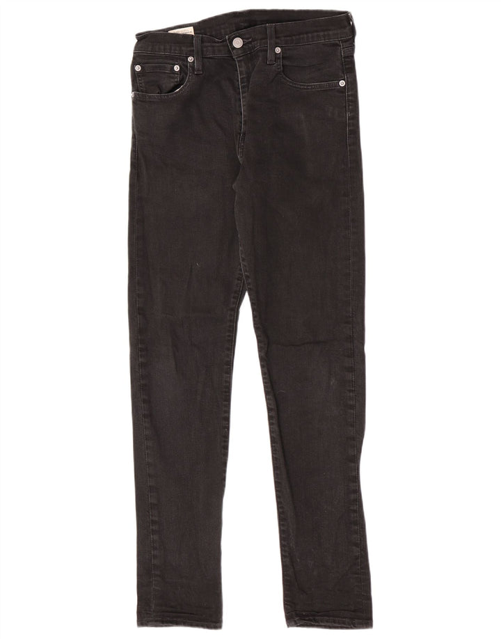 Męskie jeansy Levi's Skinny W30 L32 Czarna bawełna