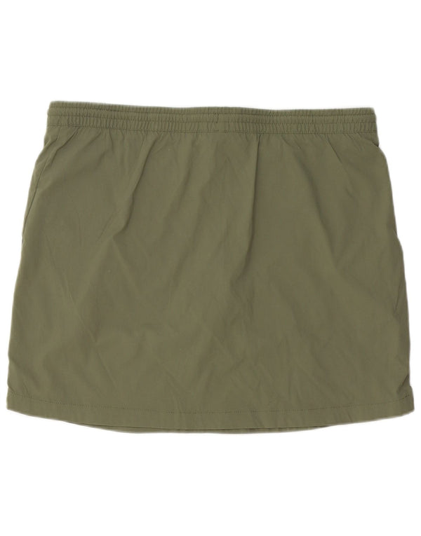 Spódnica damska Jack Wolfskin IT 46, duża, zielona, poliester