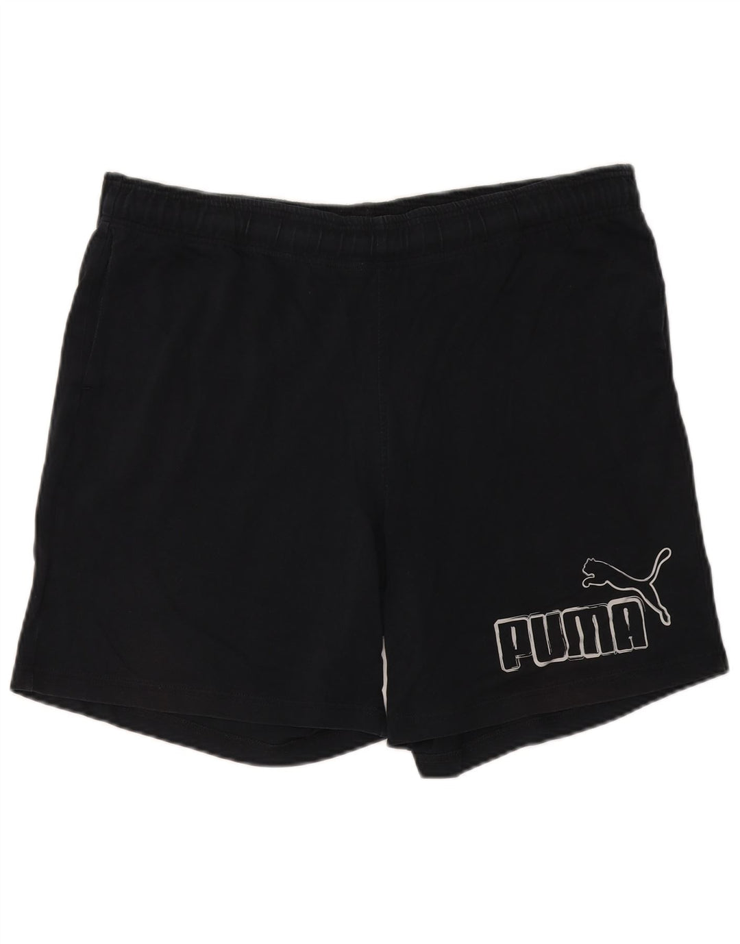 Męskie spodenki sportowe Puma Graphic XL, czarny poliester