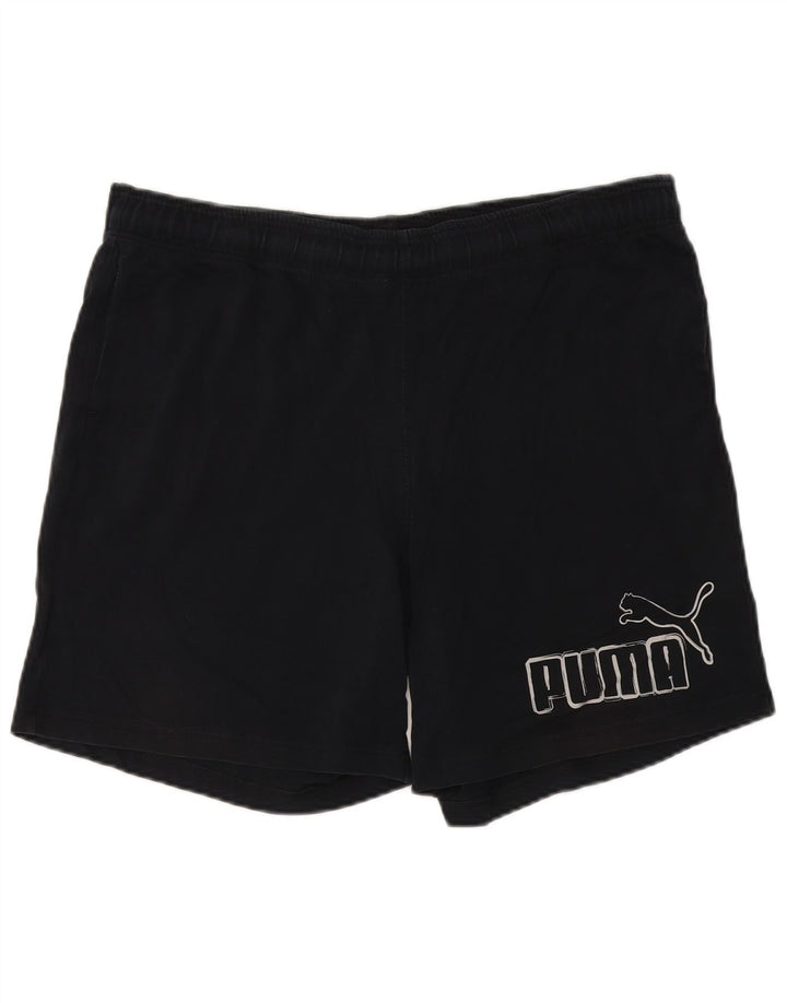 Męskie spodenki sportowe Puma Graphic XL, czarny poliester