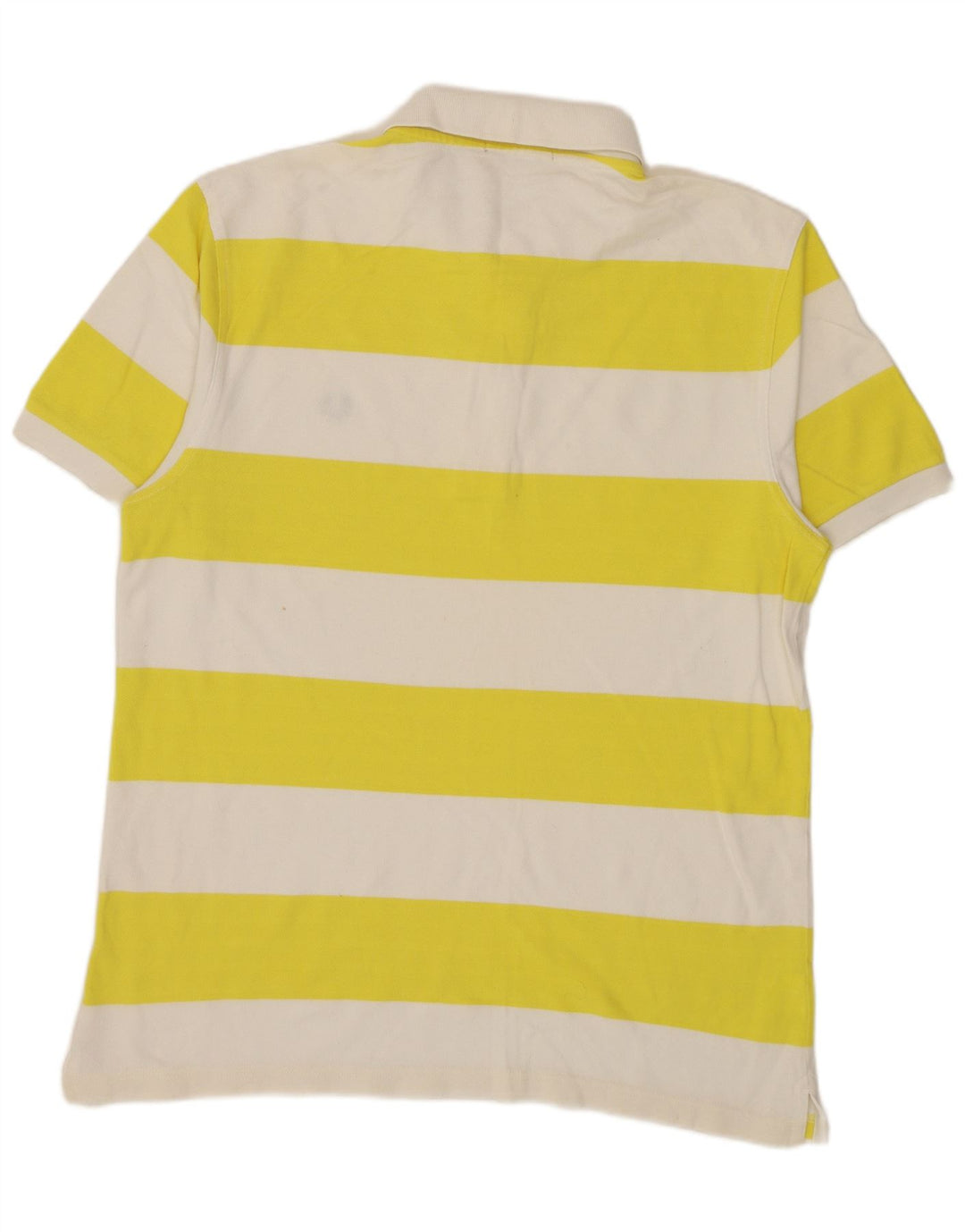 Męska koszulka polo Fred Perry, duża, żółta, bawełniana w paski