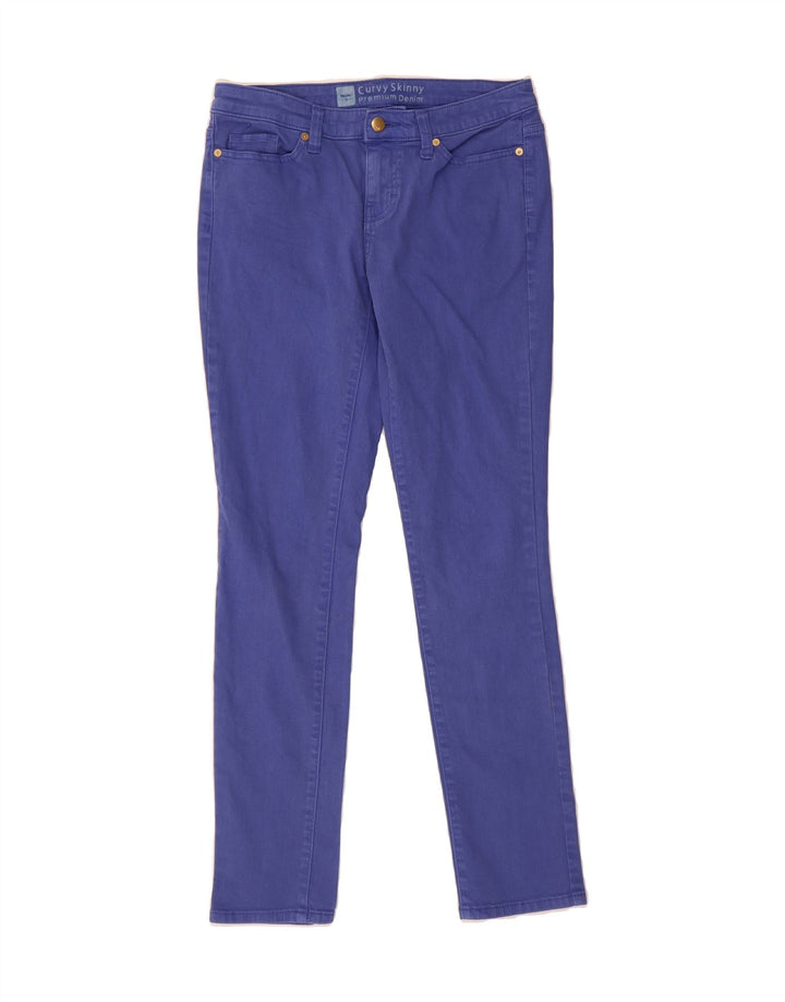 MOSSIMO Womens Curvy Skinny Jeans US 6 Medium W30 L31 Blue Cotton Vintage Mossimo and Second-Hand Mossimo from Messina Hembry 