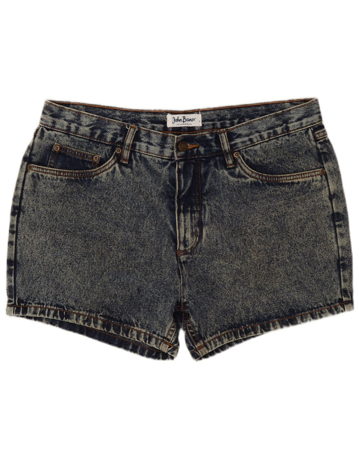 Damskie spodenki jeansowe JOHN BANER W34, duże, niebieskie, bawełniane
