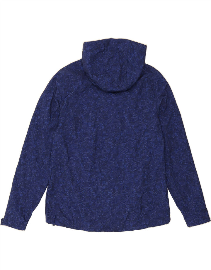 MOUNTAIN WAREHOUSE Womens Windbreaker Jacket UK 14 Large Navy Blue Vintage Mountain Warehouse and Second-Hand Mountain Warehouse from Messina Hembry 