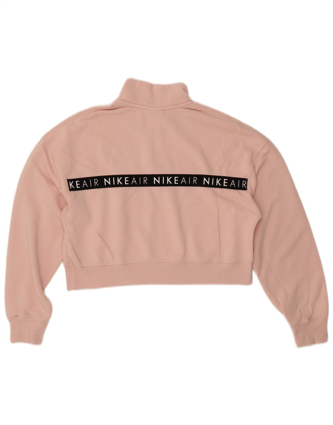 Damska bluza NIKE Crop Graphic Jumper UK 16, duży różowy blok kolorów