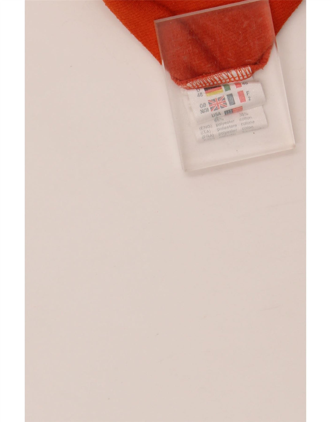 Męska koszulka polo LOTTO UK 36/38 Mały biały poliester w blokach kolorów