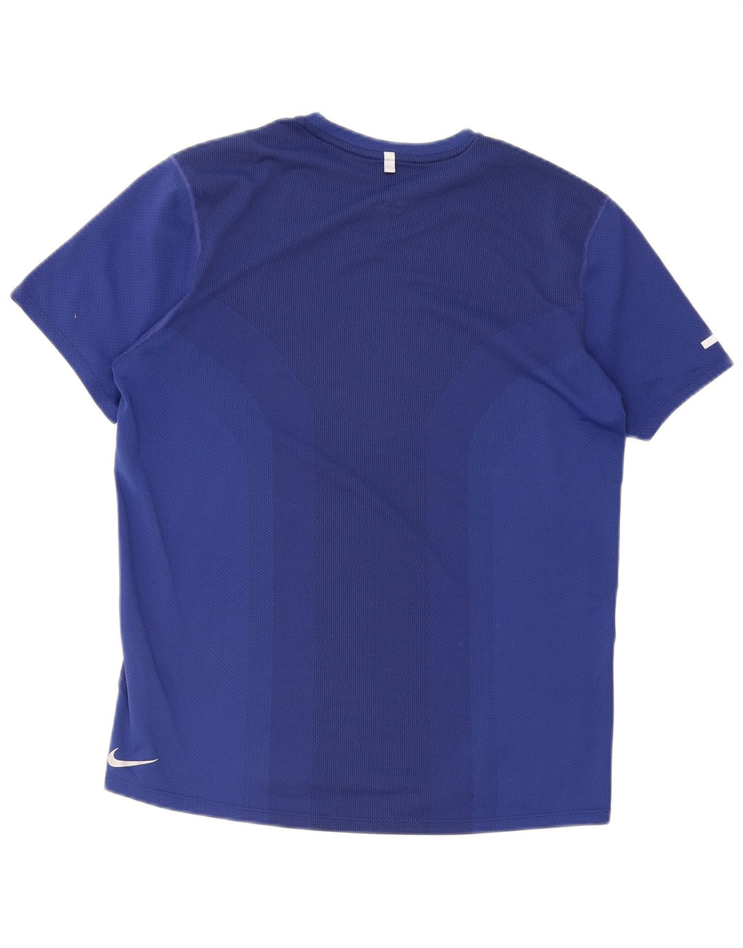 Męski T-shirt Nike Dri Fit z grafiką, średni niebieski poliester