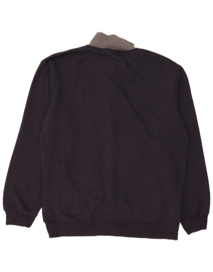 Kurtka męska dresowa Umbro IT 60 4XL granatowa, bawełniana