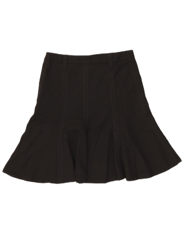 Spódnica damska Zara w kształcie litery A EU 42 Large W32 Czarny Rayon