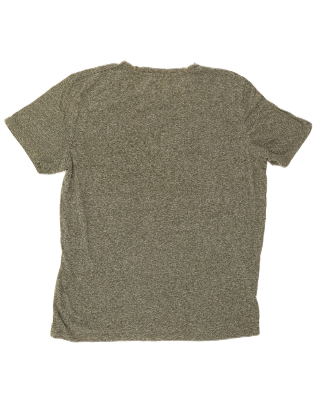 Męski T-shirt z grafiką Jack & Jones, XL, khaki, nakrapiany poliester
