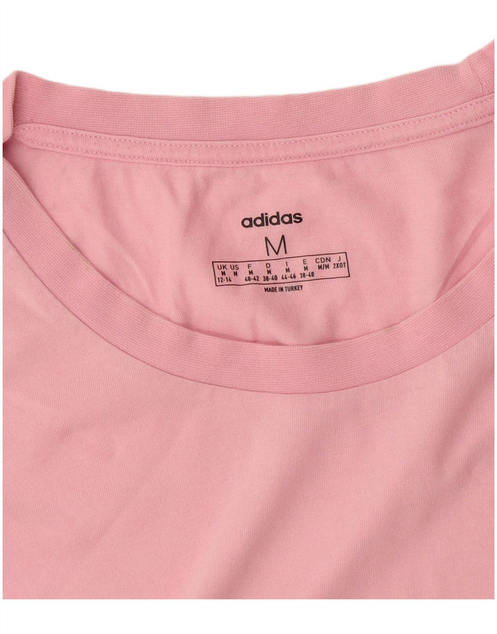 Damska koszulka Adidas Top UK 12/14 Średni róż