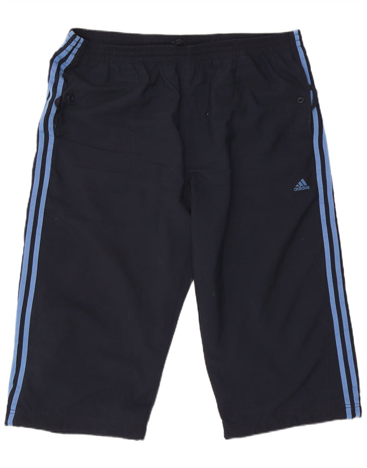 Adidas Męskie Bermudy Sportowe Spodenki 2XL Granatowe Poliester
