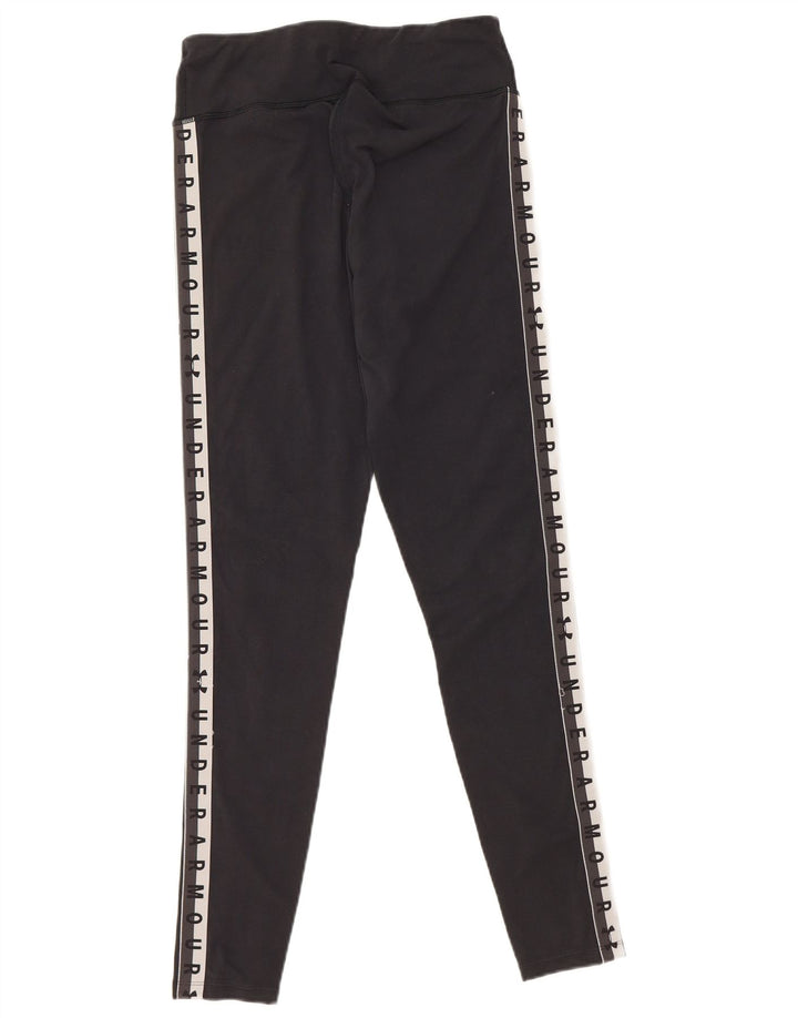 Damskie legginsy UNDER ARMOUR Heat Gear Graphic UK 10, małe, czarne