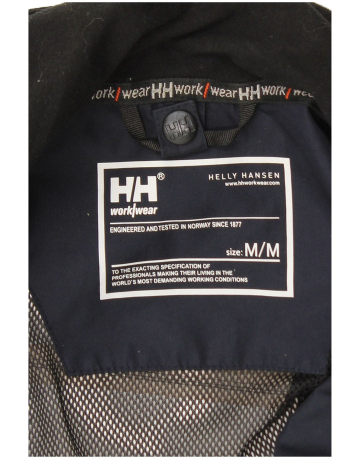 Męska kurtka przeciwdeszczowa z kapturem Helly Hansen UK 38, średni granat
