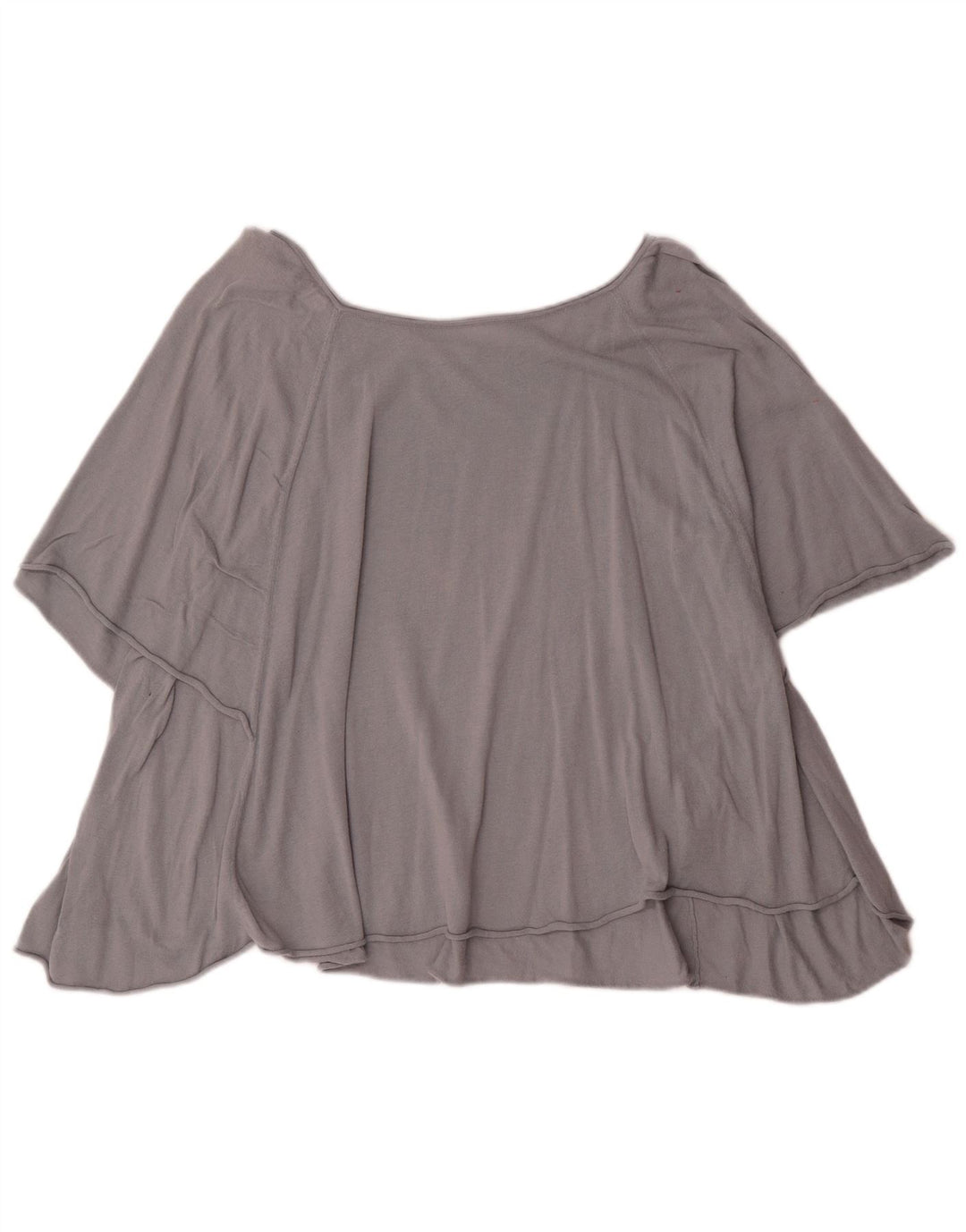 Damska bluzka oversize Zara Top UK 10 Small, szara bawełna