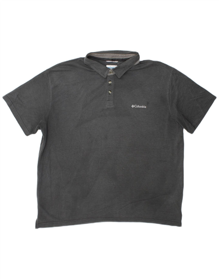 Męska koszulka polo Columbia 2XL, szara, modal