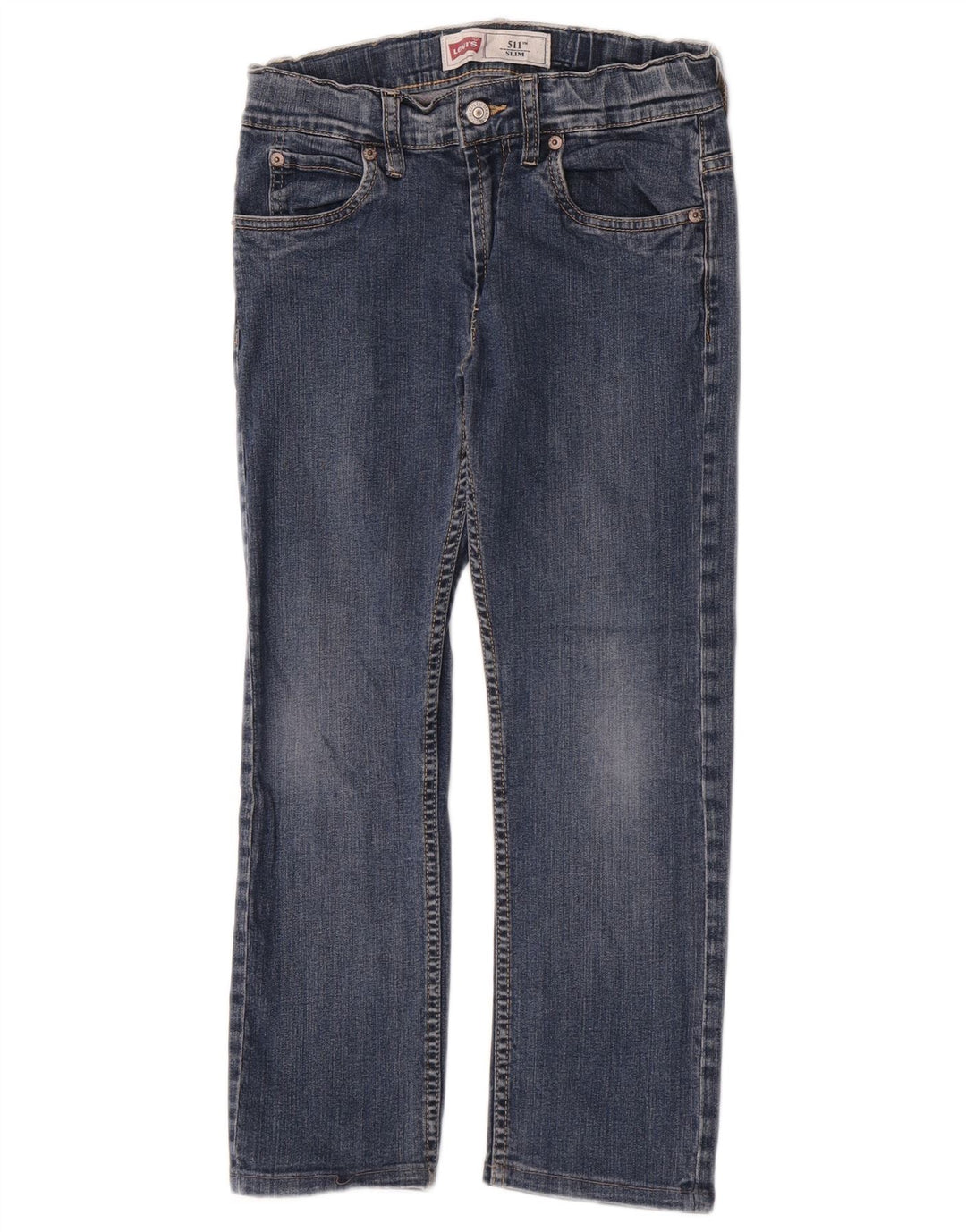 Levi's Boys 511 Slim Jeans 11-12 lat W24 L22 Niebieska bawełna