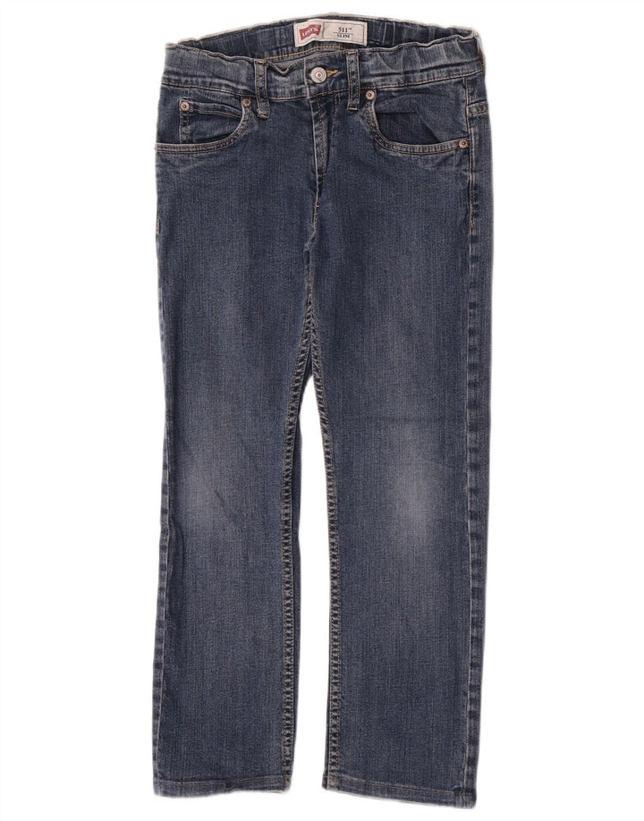 Levi's Boys 511 Slim Jeans 11-12 lat W24 L22 Niebieska bawełna