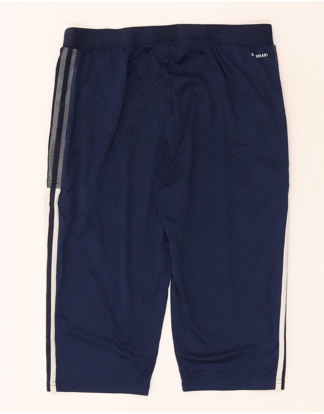 Spodenki sportowe Adidas Męskie Aeroready Bermudy, duże, granatowe, z poliestru