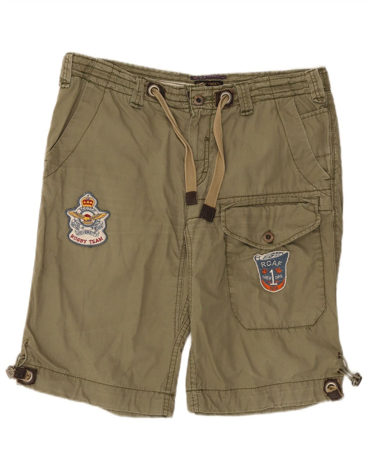 Męskie szorty cargo Scotch & Soda W33, średnia bawełna khaki