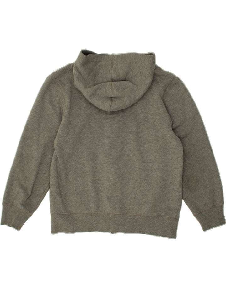 CONVERSE Boys Zip Hoodie Sweater 12-13 Years Grey Cotton Vintage Converse and Second-Hand Converse from Messina Hembry 