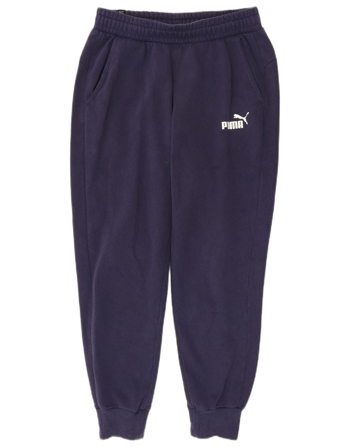Męskie spodnie dresowe Puma Joggers Medium Granatowe