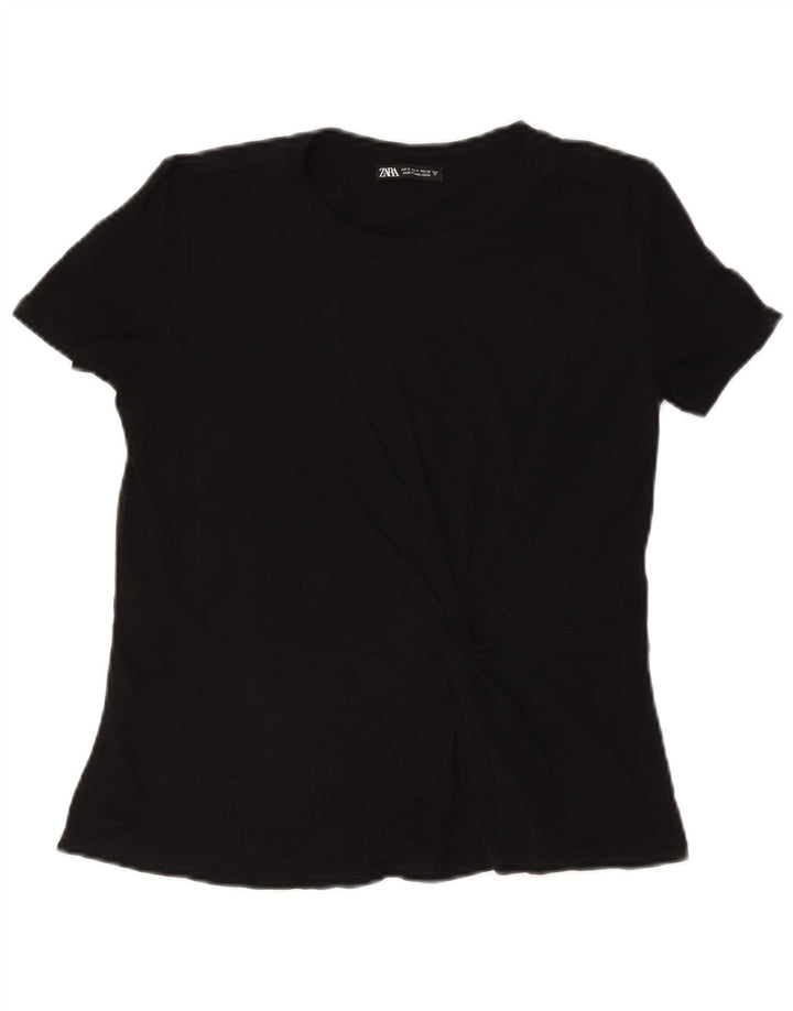 Damska koszulka oversize Zara Top UK 10 Small Black