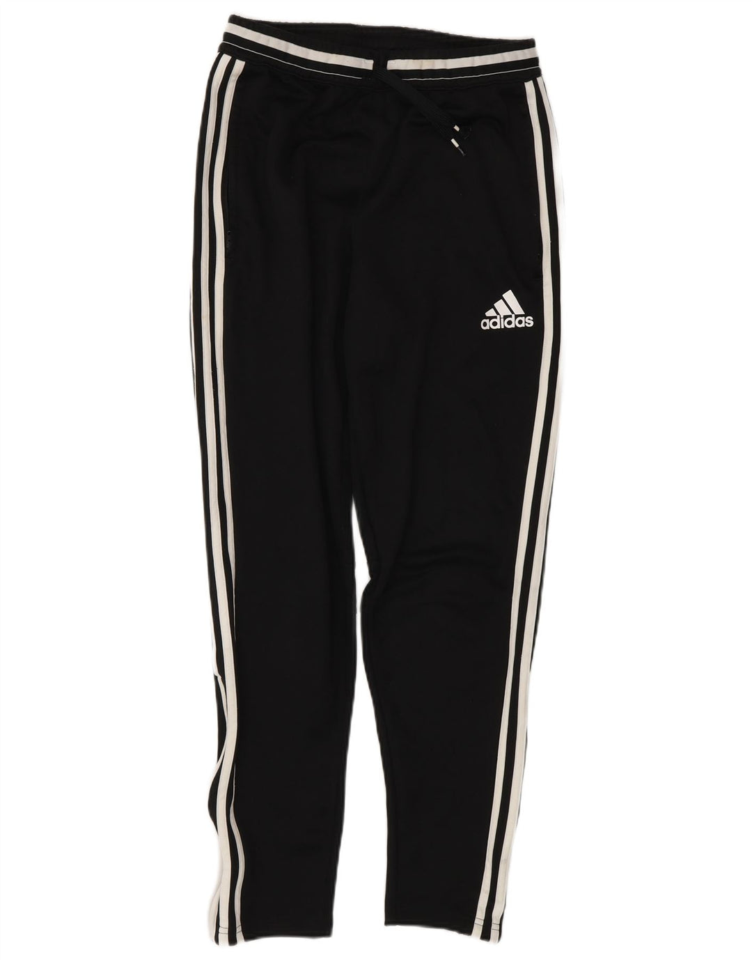 Męskie spodnie dresowe Adidas XS, czarne, poliestrowe