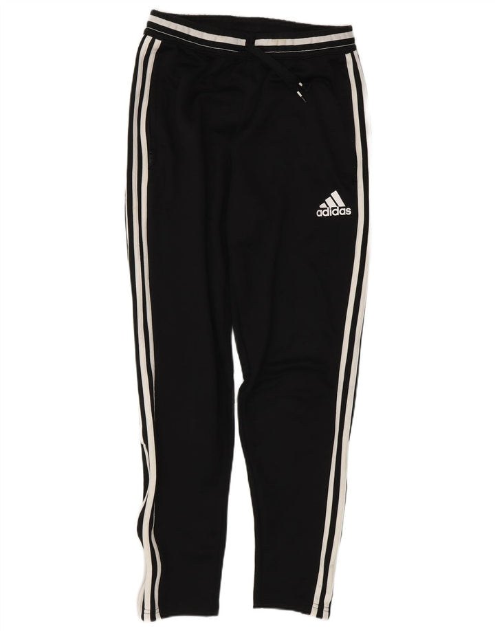 Męskie spodnie dresowe Adidas XS, czarne, poliestrowe